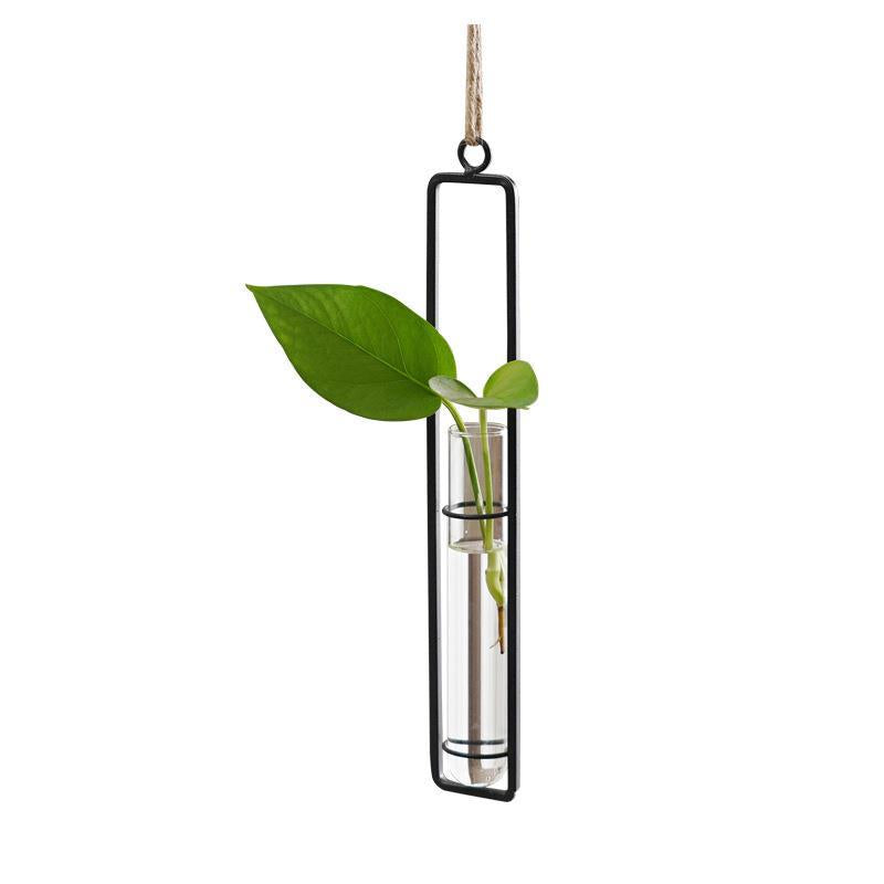 Scandinavian-Style Glass Hydroponic Cultivation hanging pot