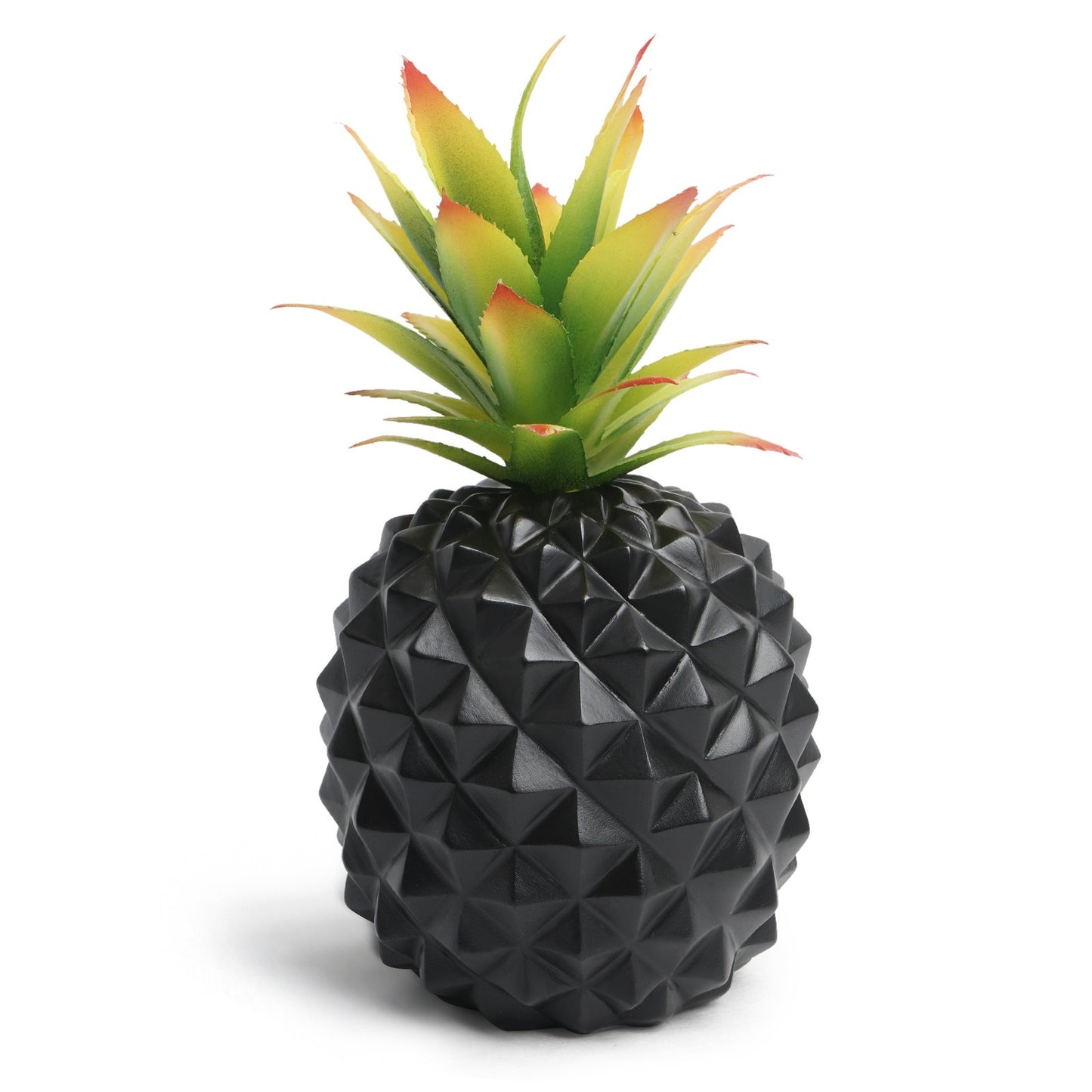 Black pineappl office desk decoration plant pot