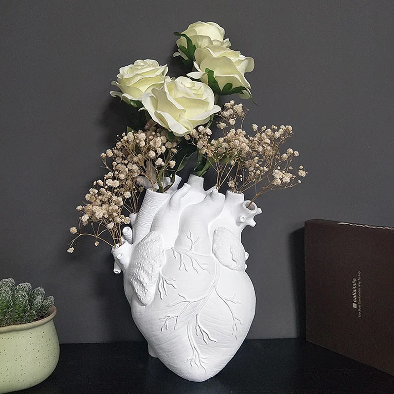 Heart-Shaped Flower Vase