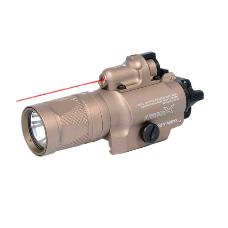 tactical strobe flashlight for rifles/pistols