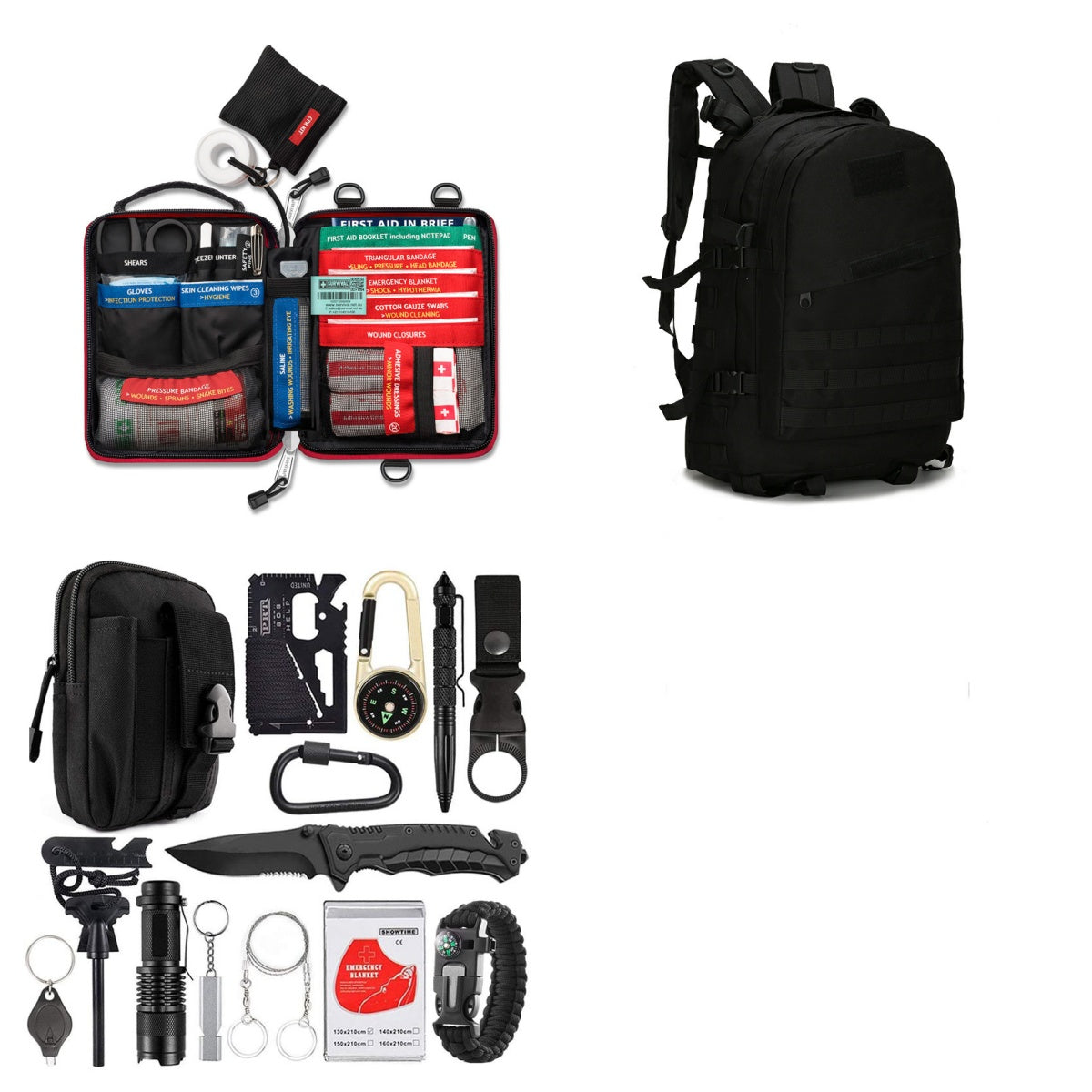Outdoor Camping Multi-Function Tool Survival Equipment