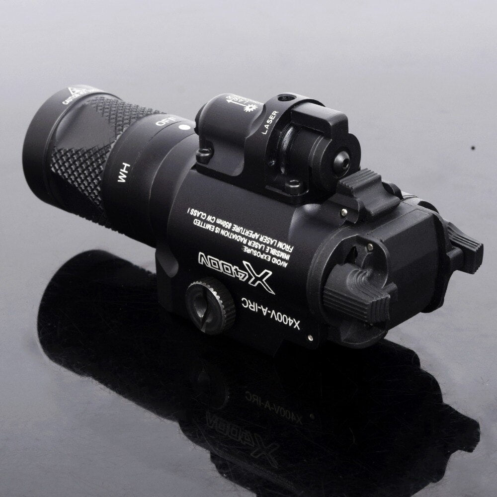 tactical strobe flashlight for rifles/pistols