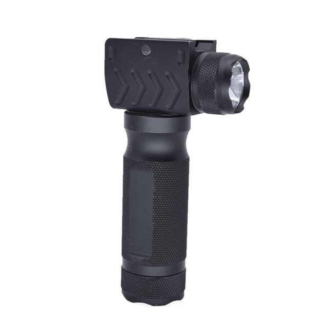 foregrip Tactical Flashlight Red Laser Integrated 20mm Wide Bracket Red Laser