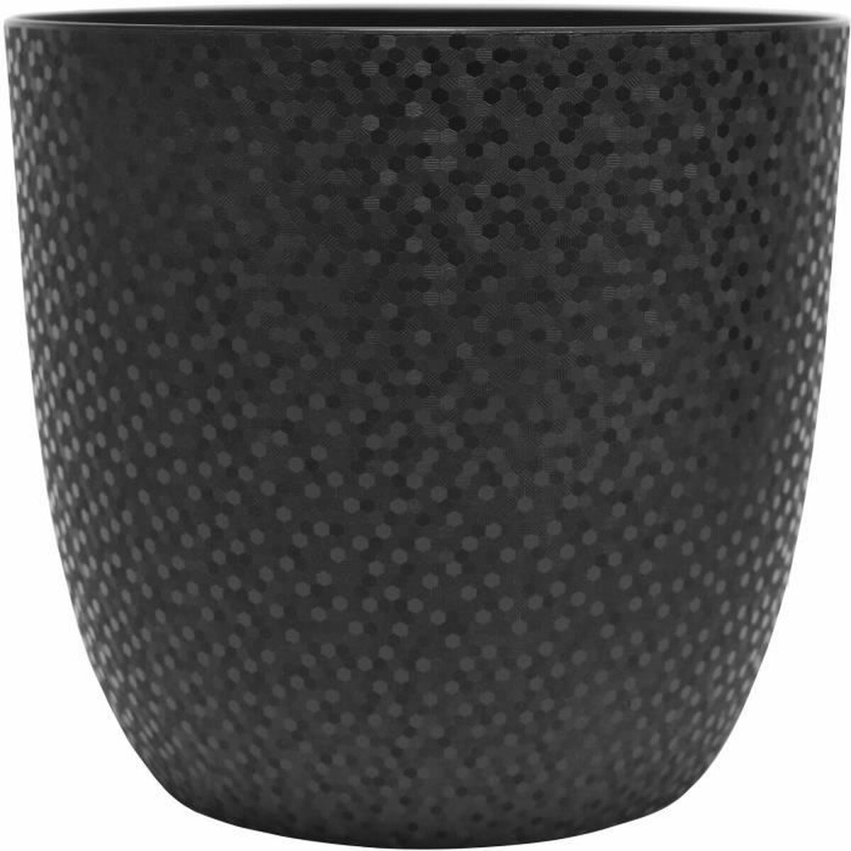 Plant pot EDA Opal Chape Black Ø 29,5 cm-0