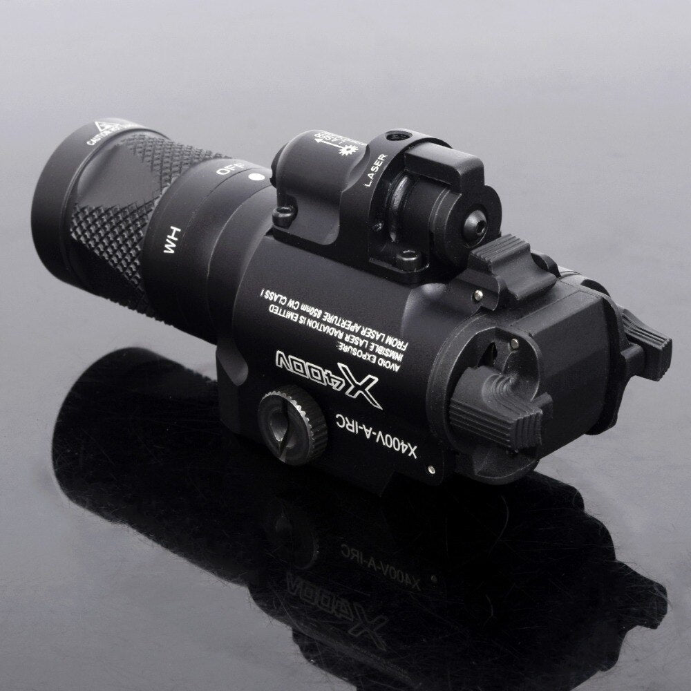 tactical strobe flashlight for rifles/pistols