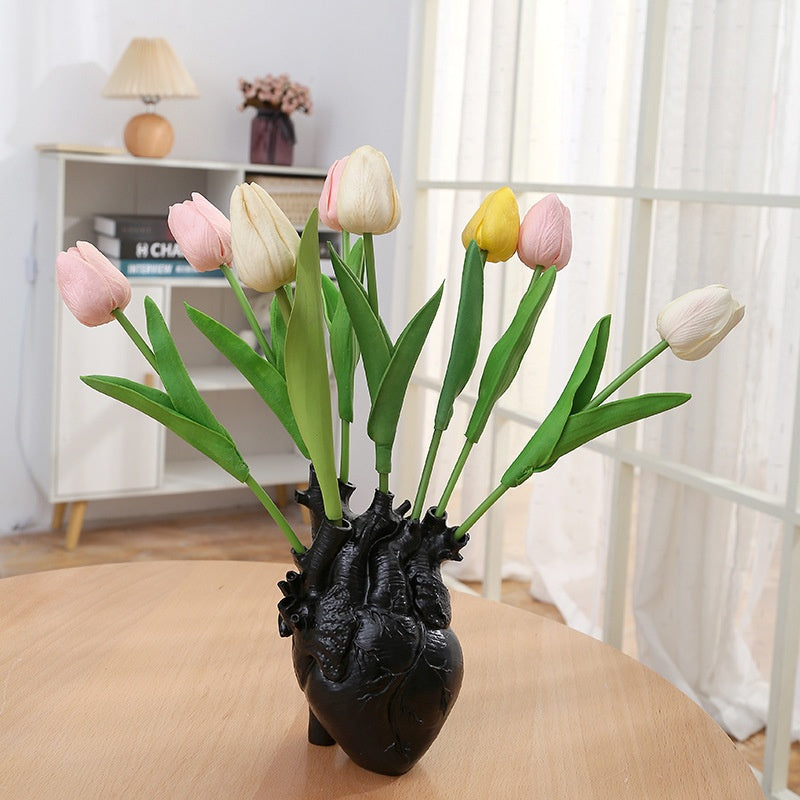 Heart-Shaped Flower Vase