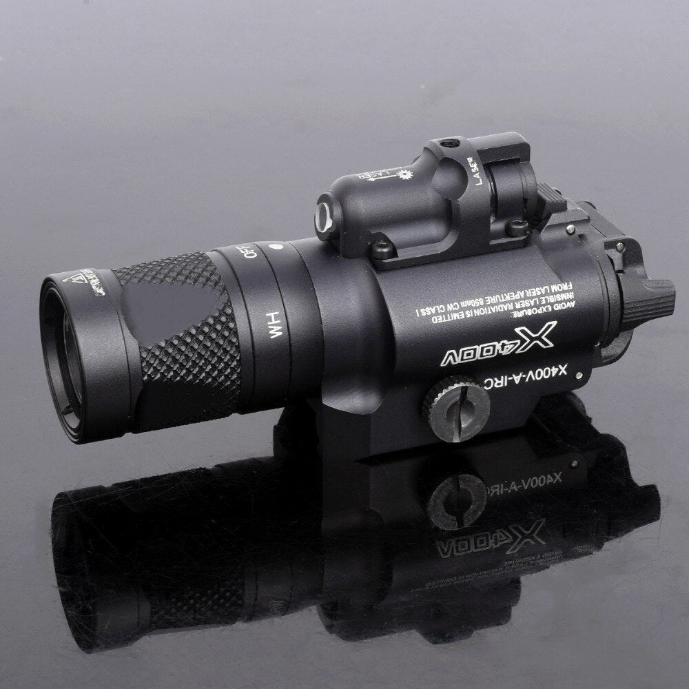 tactical strobe flashlight for rifles/pistols