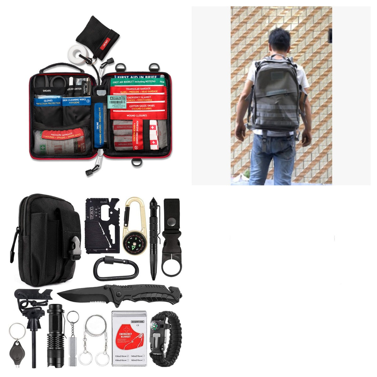 Outdoor Camping Multi-Function Tool Survival Equipment