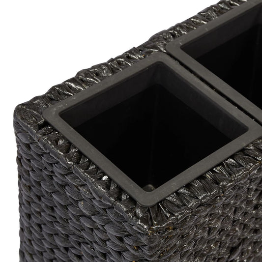 vidaXL Raised Bed with 4 Pots Planter Flower Box Plant Stand Water Hyacinth-0