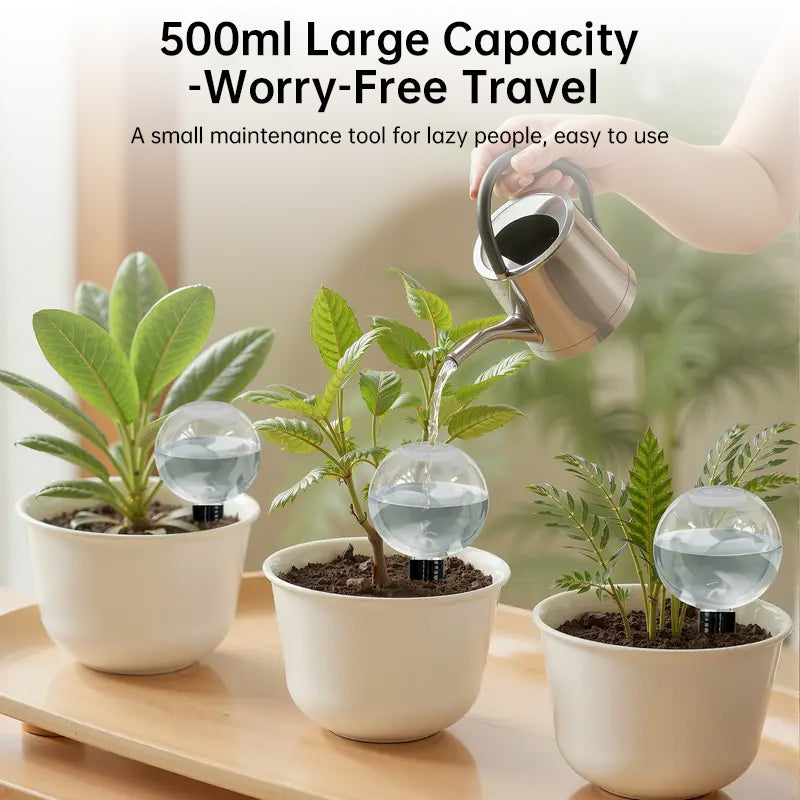 1-5PCS 500ML Plastic Automatic Watering Bulbs