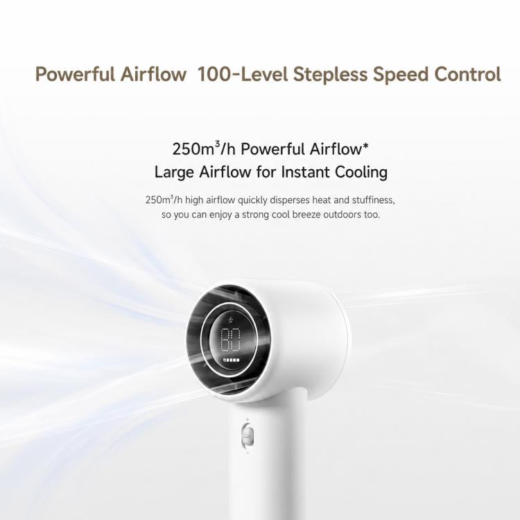 Xiaomi Mijia 100 Speed Stepless Handheld Fan