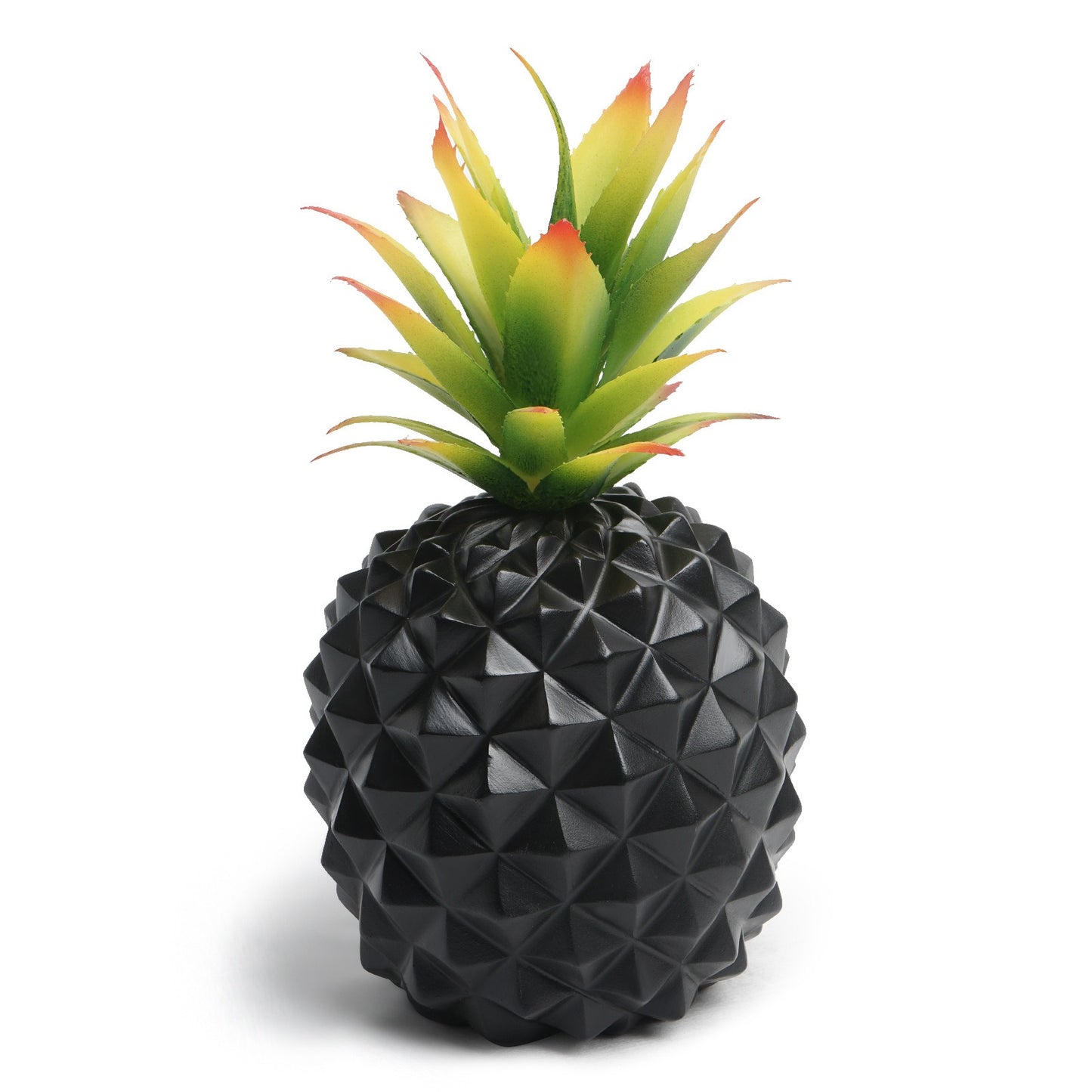 Black pineappl office desk decoration plant pot