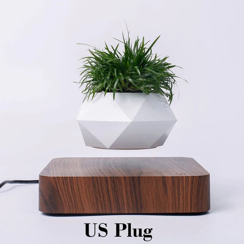 Levitating Air Bonsai plant Pot Magnetic Levitation