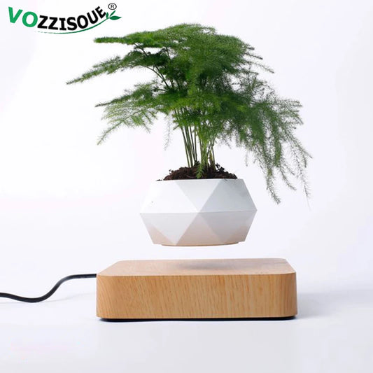 Levitating Air Bonsai plant Pot Magnetic Levitation