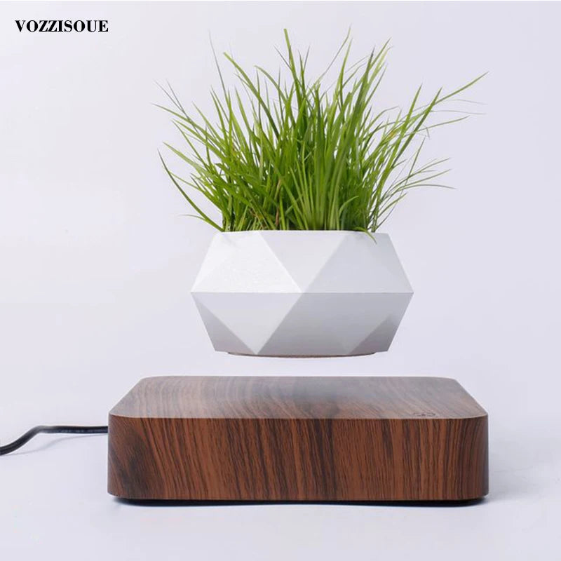 Levitating Air Bonsai plant Pot Magnetic Levitation