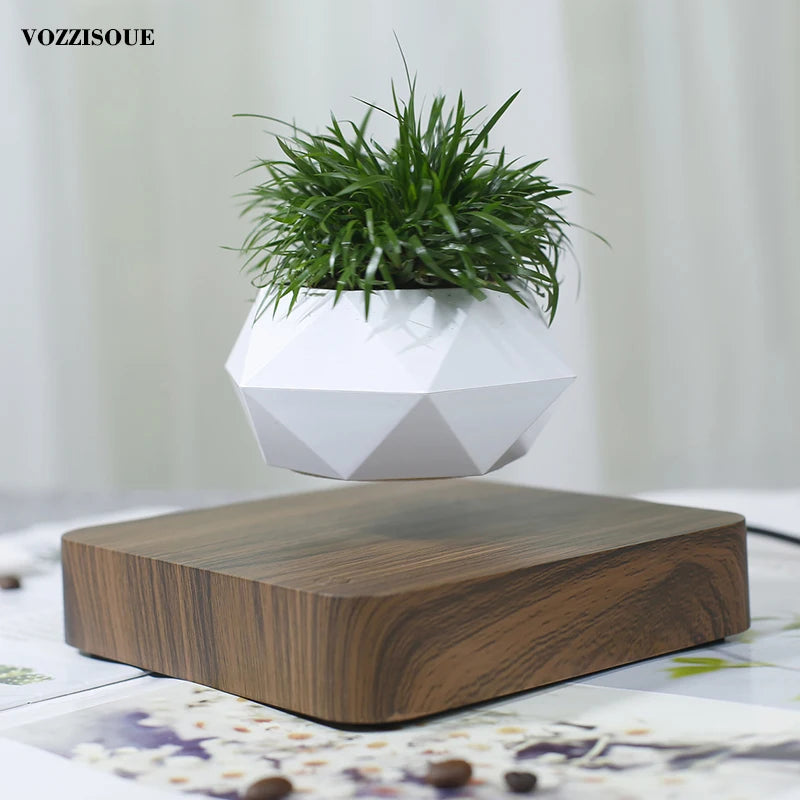 Levitating Air Bonsai plant Pot Magnetic Levitation