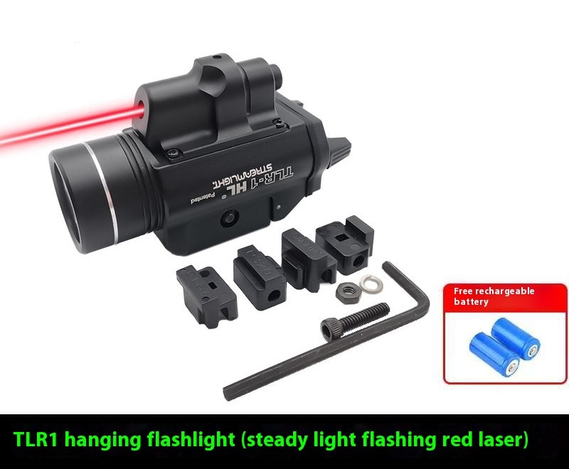 Flashlight Tactical Red Laser